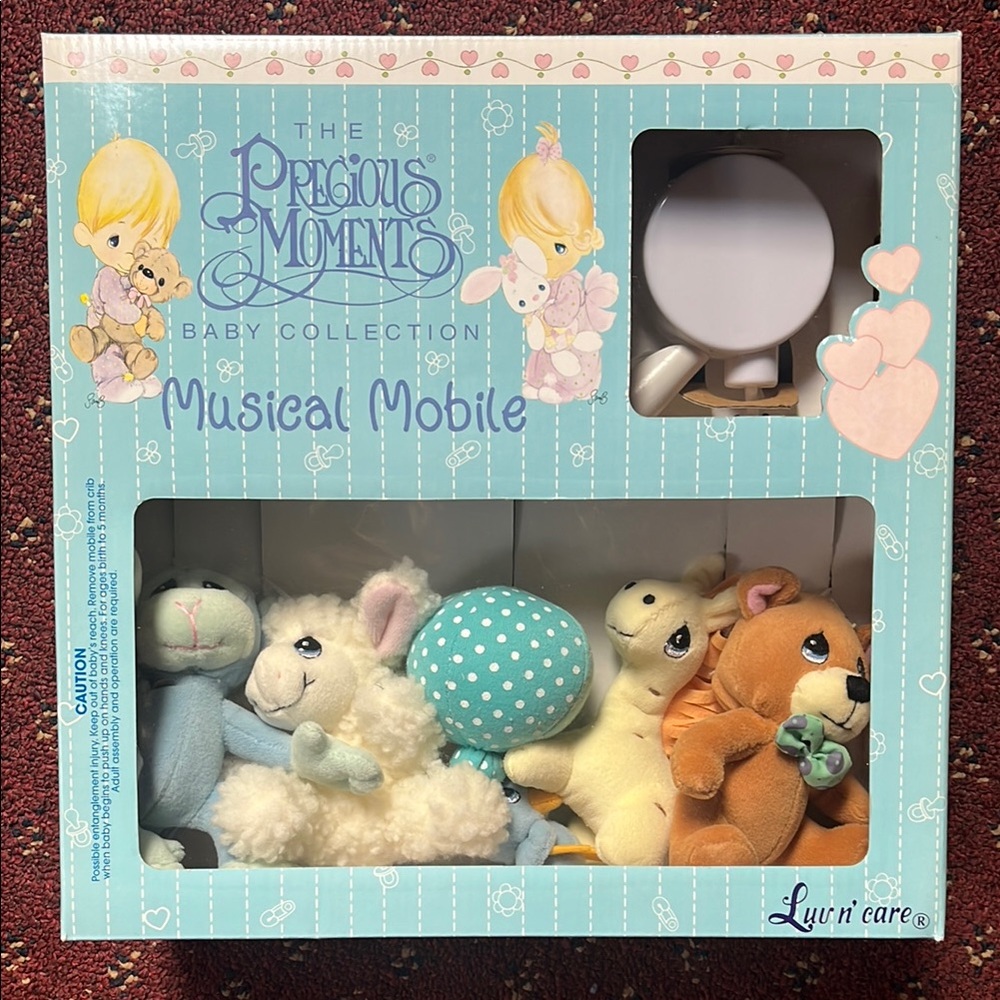 Precious Moments Pastel Baby Mobile